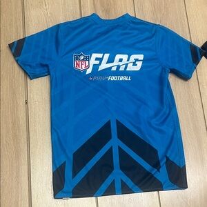 NFL Kids Blue and Black Flag Football Jersey